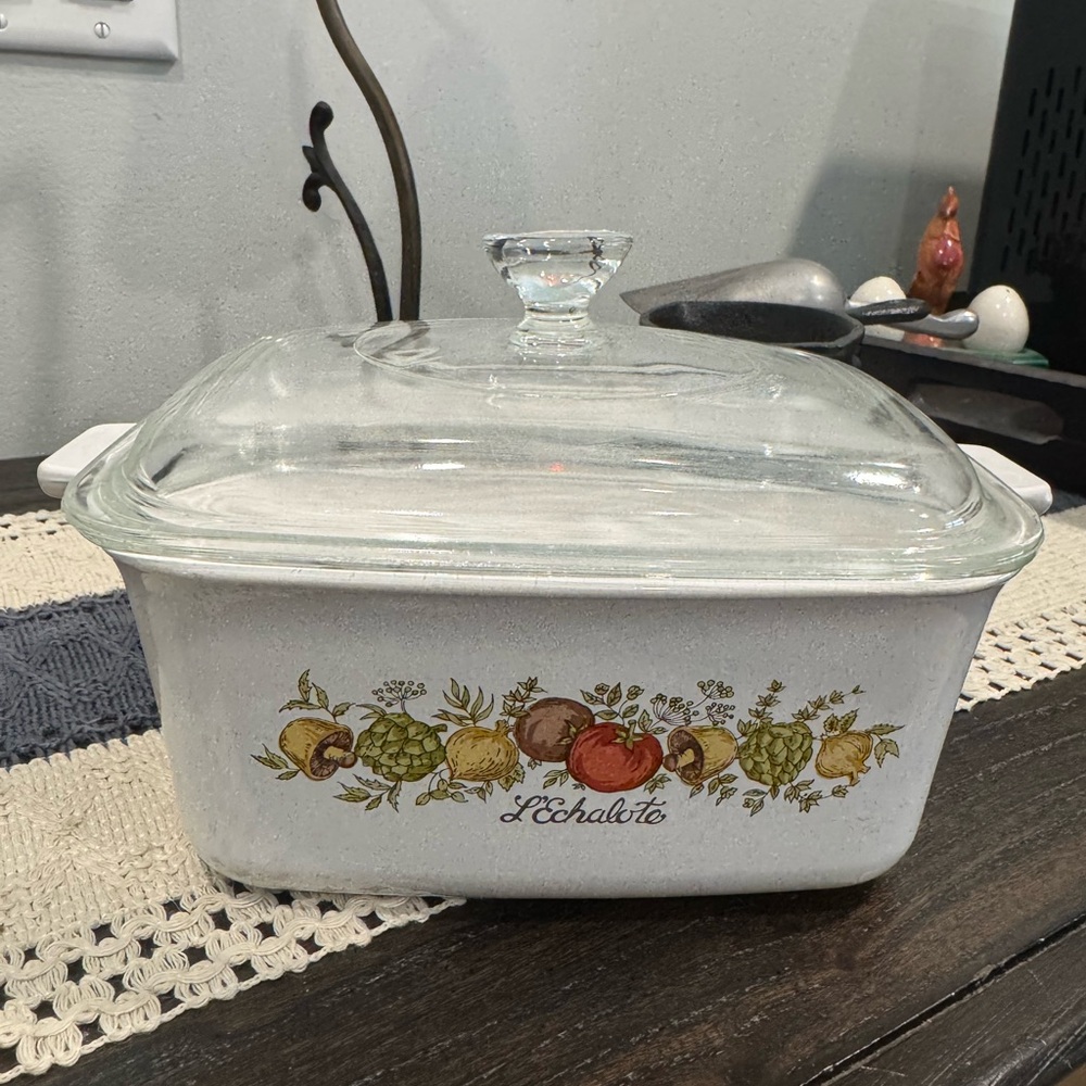 Corningware White Baking Dish